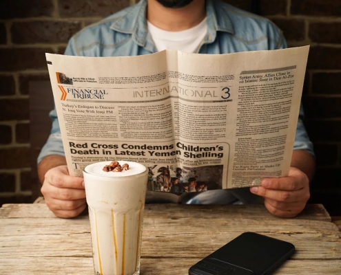Milkshake-sorrisocoffee شیک گرانولا سریزو کافه
